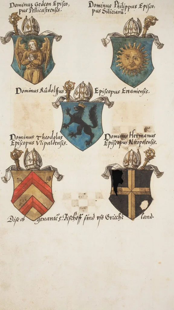 An illustration from Silbereisen: Chronicon Helvetiae, Part I, 1576, leaf 684