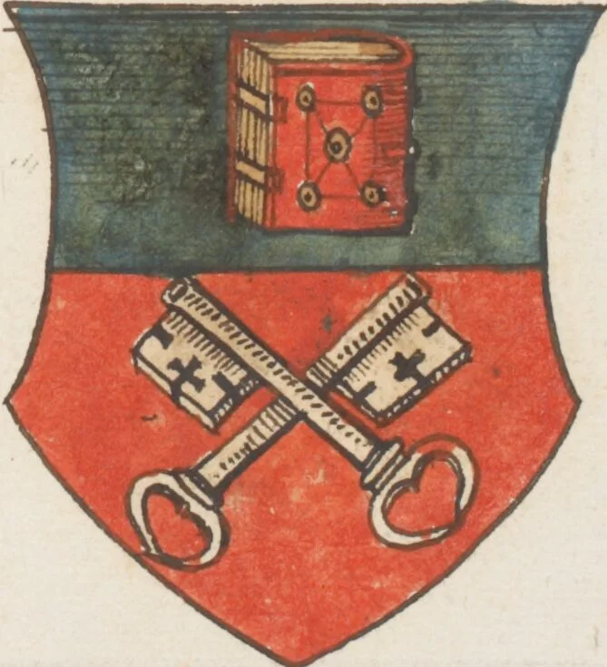 An illustration from Silbereisen: Chronicon Helvetiae, Part I, 1576, leaf 686