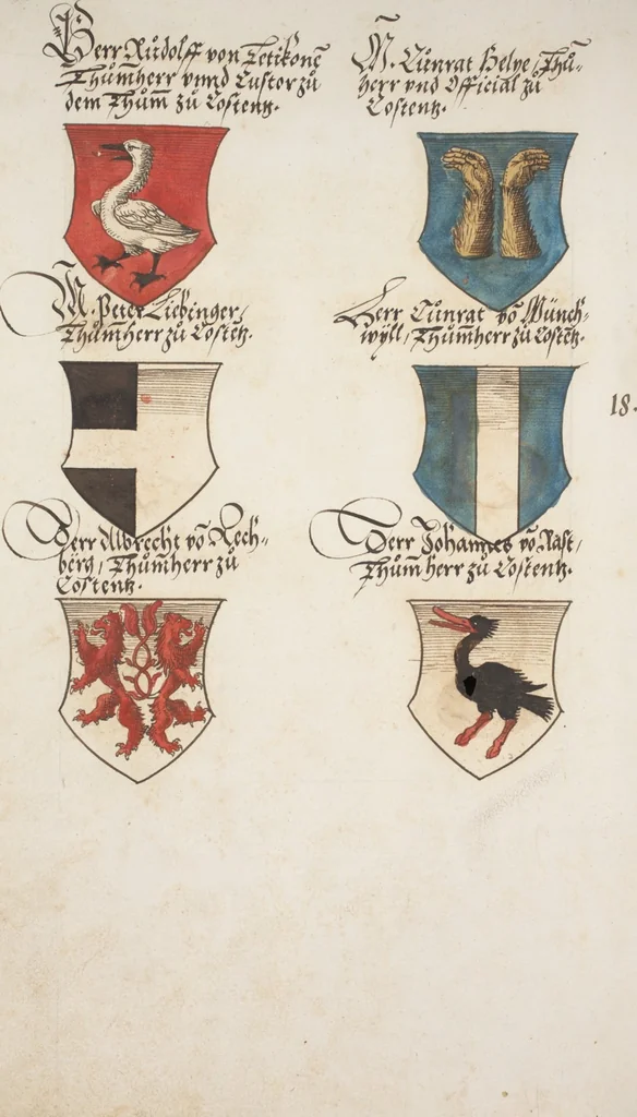An illustration from Silbereisen: Chronicon Helvetiae, Part I, 1576, leaf 688