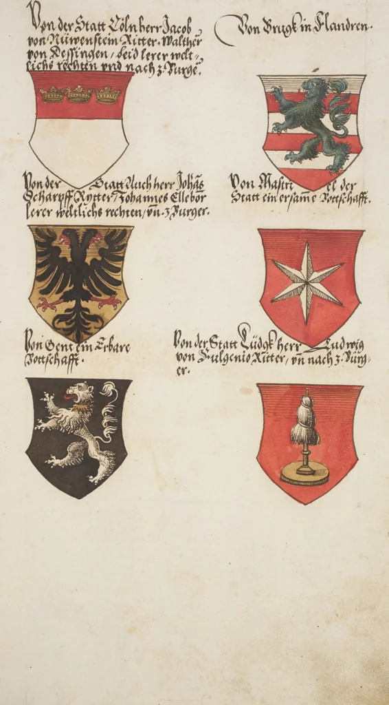 An illustration from Silbereisen: Chronicon Helvetiae, Part I, 1576, leaf 695