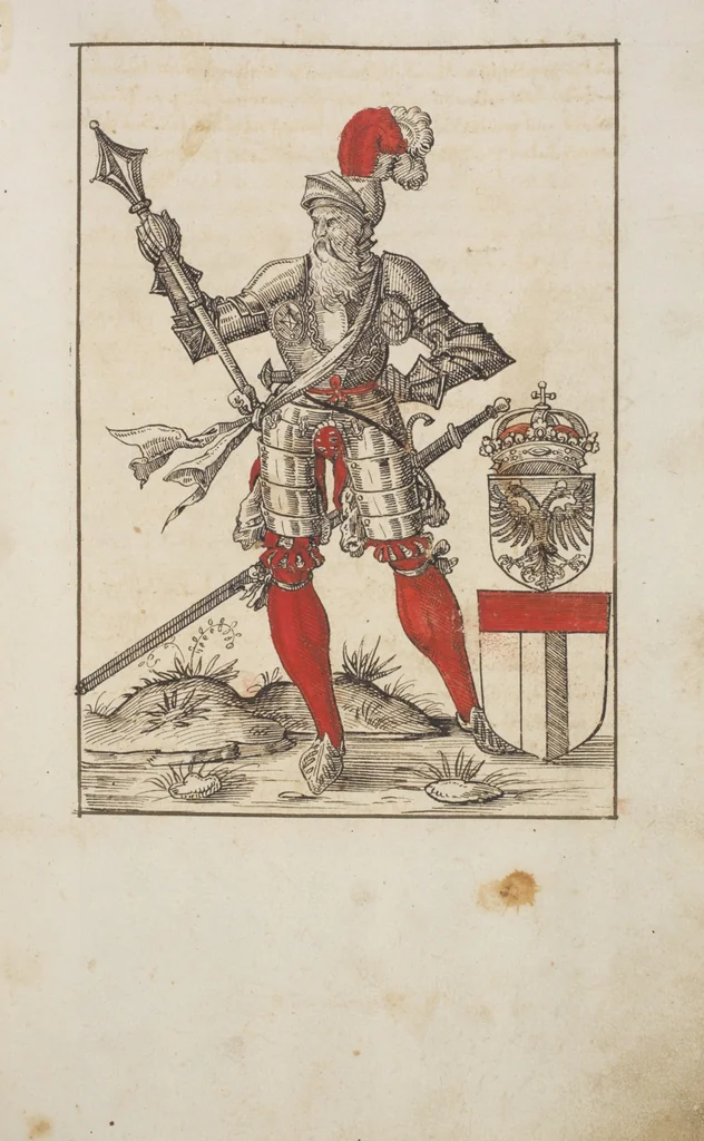 An illustration from Silbereisen: Chronicon Helvetiae, Part I, 1576, leaf 905