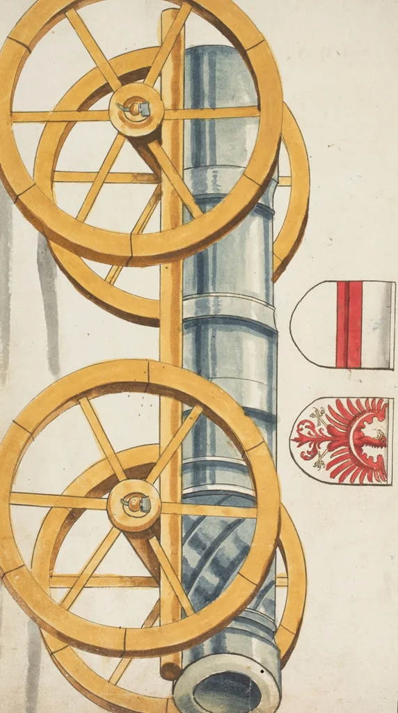 An illustration from Silbereisen: Chronicon Helvetiae, Part III, 1572, leaf 142