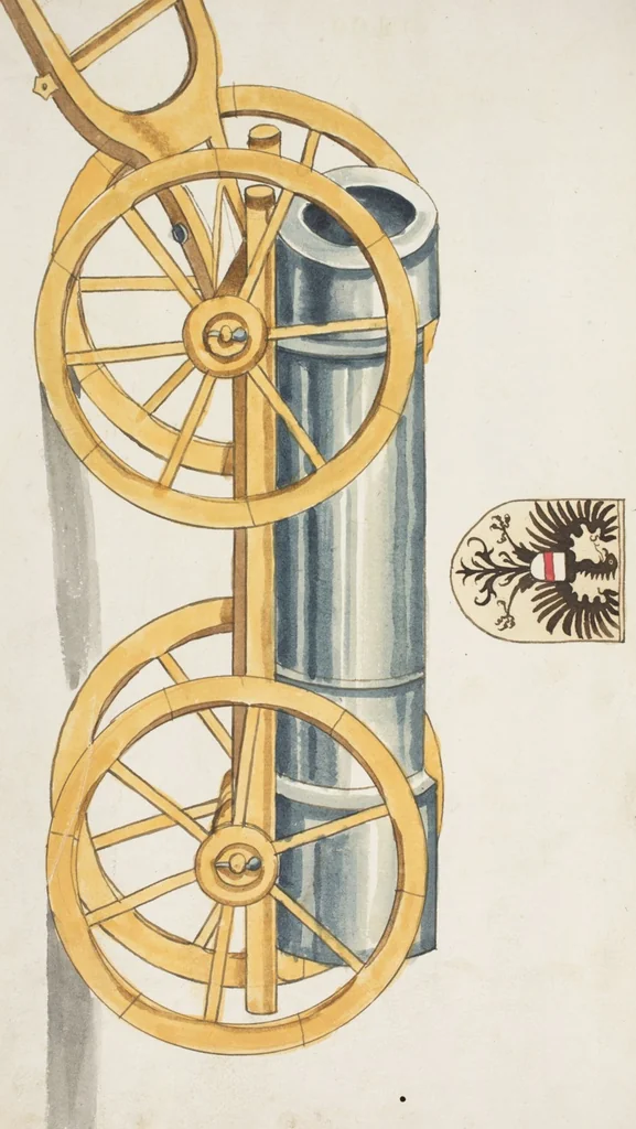 An illustration from Silbereisen: Chronicon Helvetiae, Part III, 1572, leaf 146