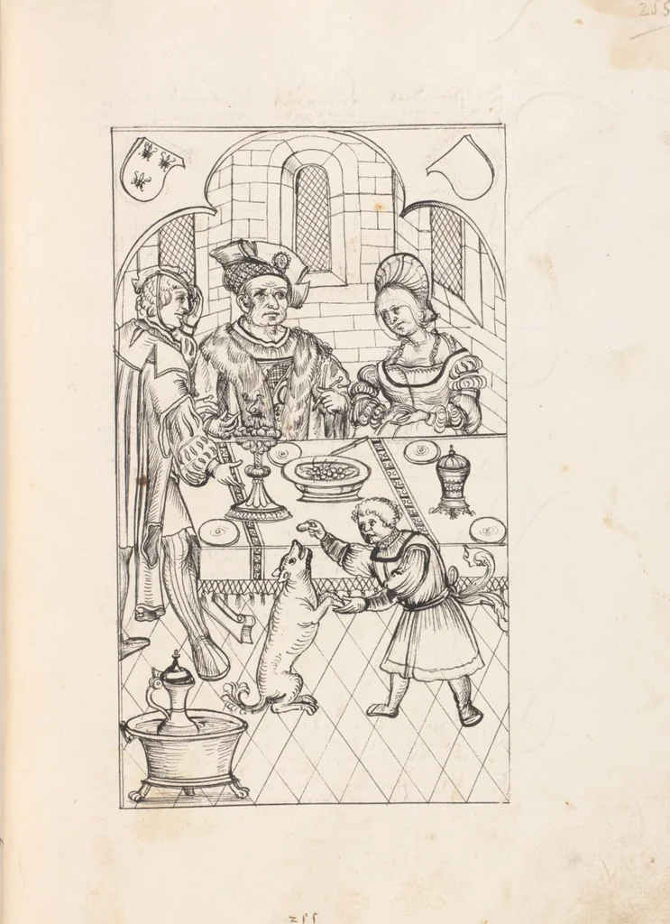 An illustration from Werner Schodoler, Eidgenössische Chronik, Vol. 3, 1514, leaf 513