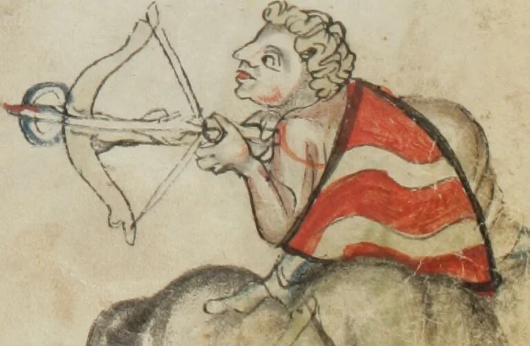 An illustration from Klosterneuburger Evangelienwerk, 1340, leaf 53