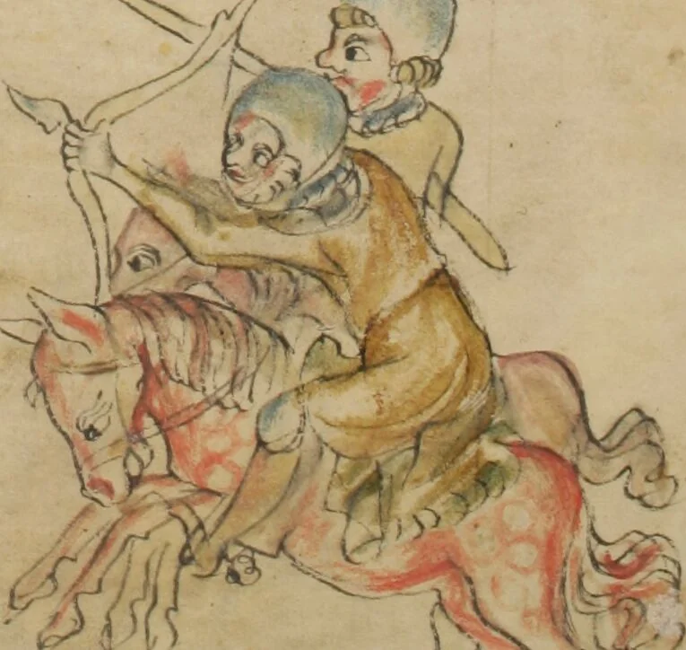 An illustration from Klosterneuburger Evangelienwerk, 1340, leaf 612