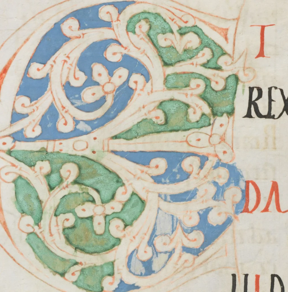 An illustration from Bibliorum sacrorum pars secunda, 1080, leaf 178