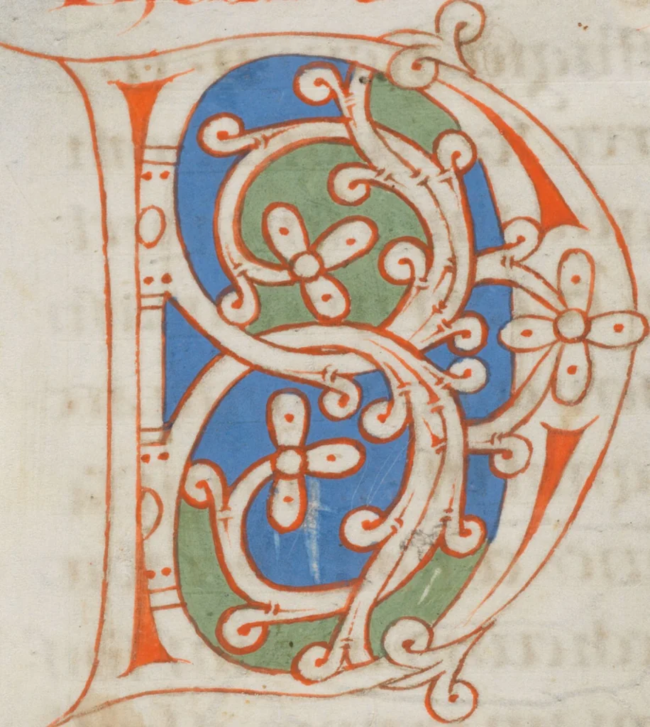 An illustration from Bibliorum sacrorum pars tertia, 1080, leaf 101