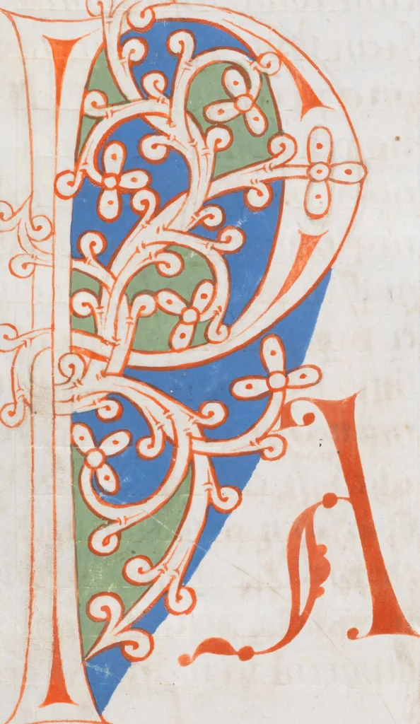 An illustration from Bibliorum sacrorum pars tertia, 1080, leaf 16