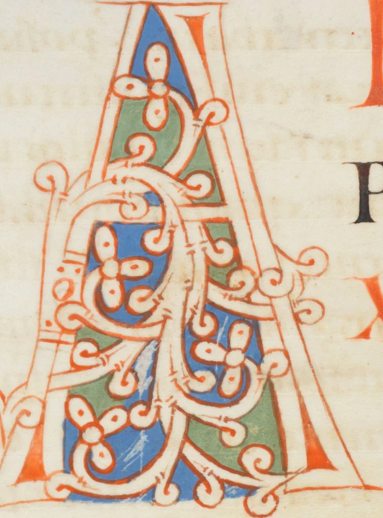 An illustration from Bibliorum sacrorum pars tertia, 1080, leaf 287