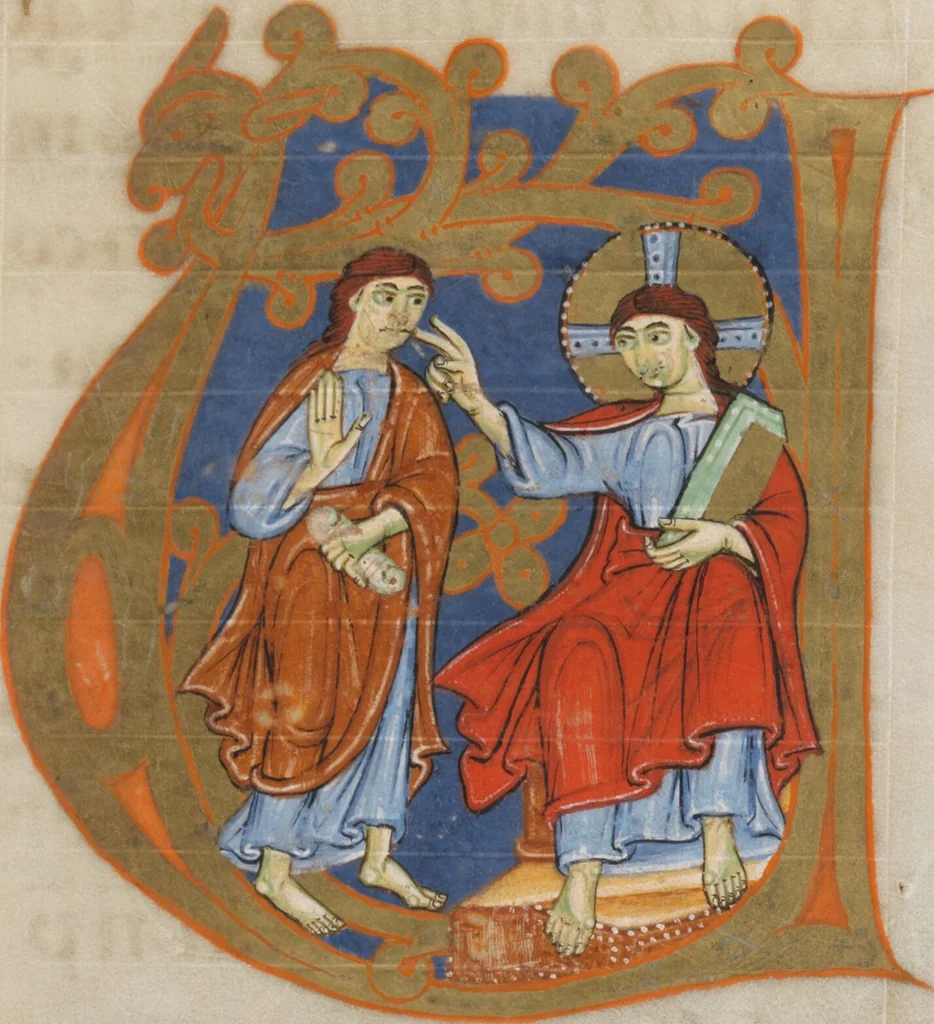 An illustration from Bibliorum sacrorum pars prima, 1080, leaf 125
