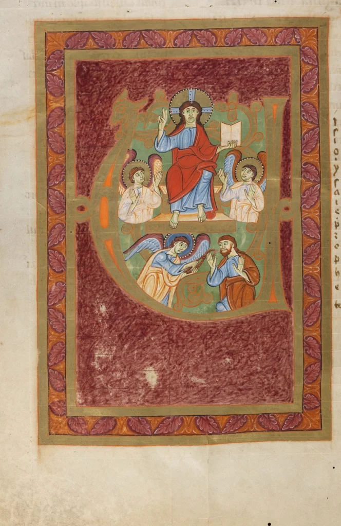 An illustration from Bibliorum sacrorum pars prima, 1080, leaf 16