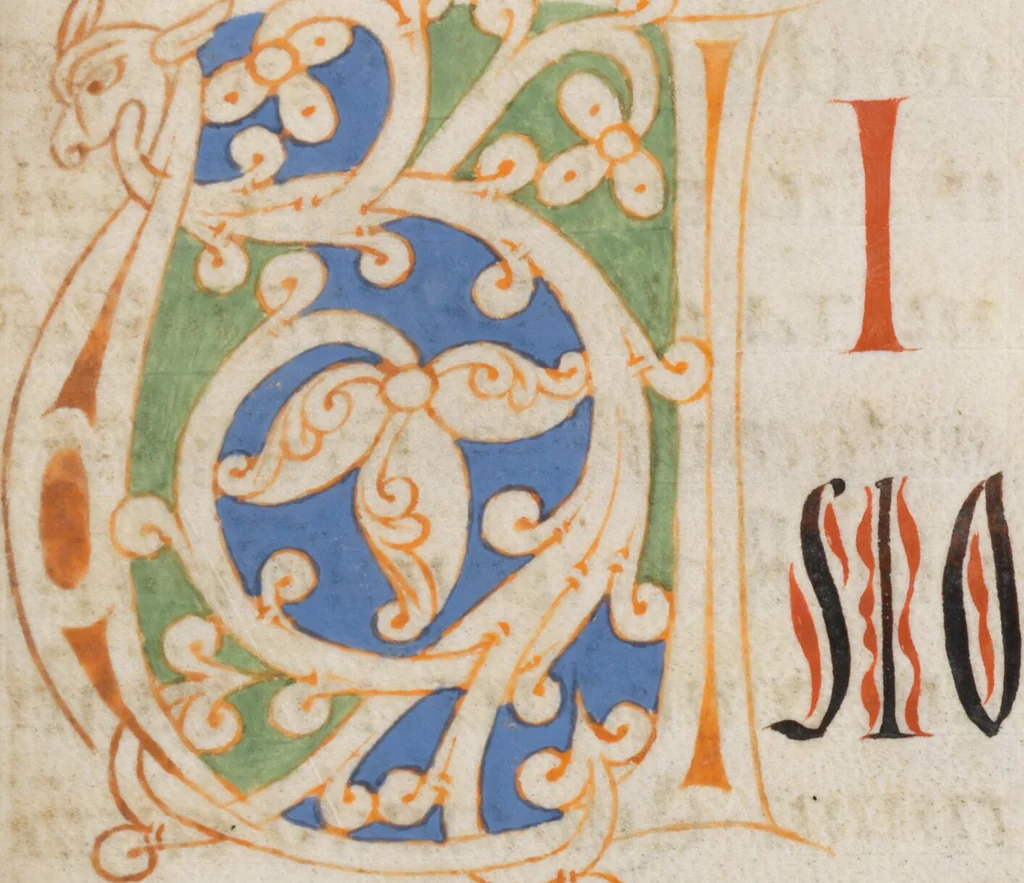 An illustration from Bibliorum sacrorum pars prima, 1080, leaf 521