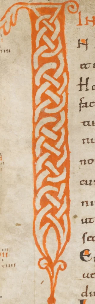 An illustration from Gospel Book, 950, leaf 293