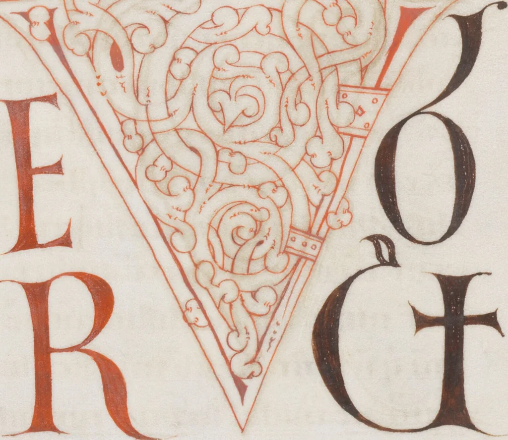 An illustration from Hieronymus, Expositio in 12 prophetas minores, pars prima, 1150, leaf 151