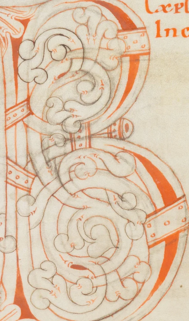 An illustration from Augustinus, 1100, leaf 168