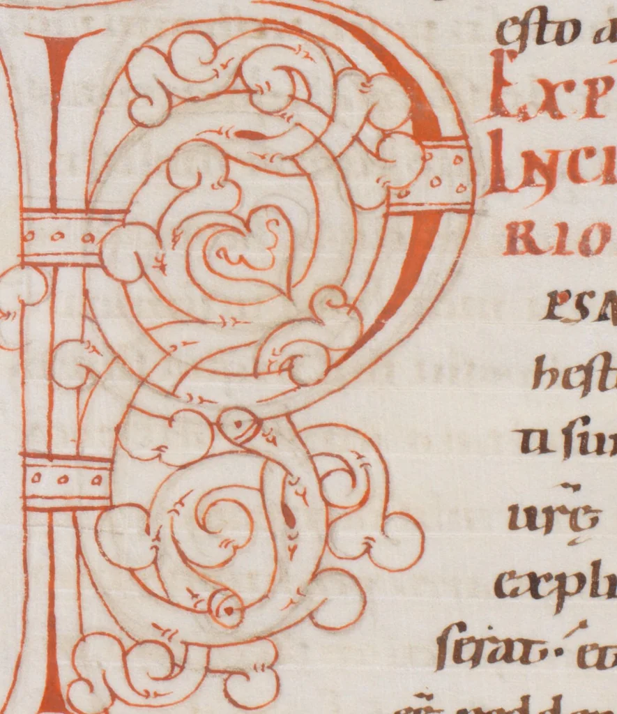 An illustration from Augustinus, 1100, leaf 226