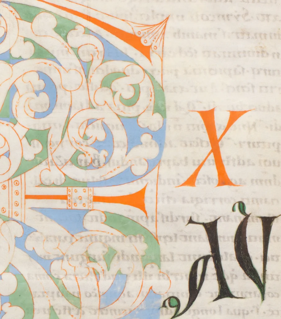 An illustration from Augustinus, 1080, leaf 8