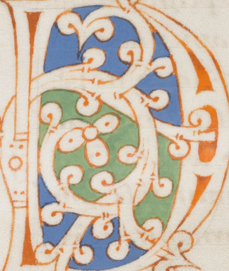 An illustration from Augustinus, In Johannis evangelium tractatus, 1080, leaf 422