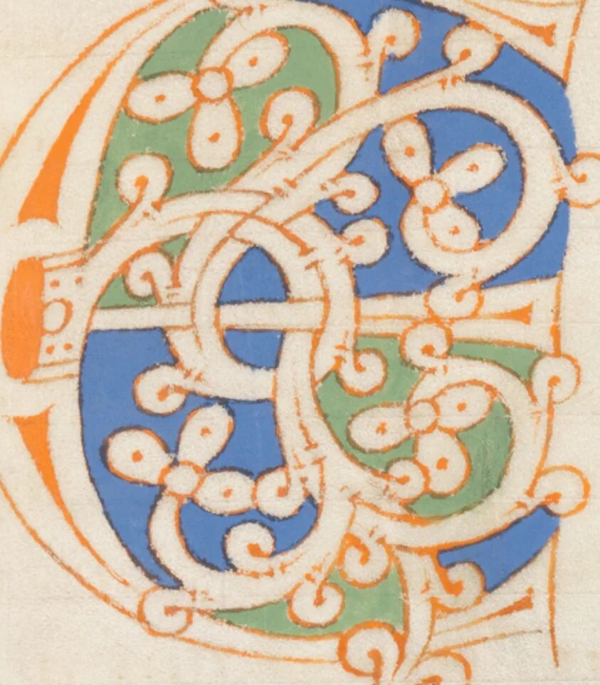 An illustration from Augustinus, In Johannis evangelium tractatus, 1080, leaf 503