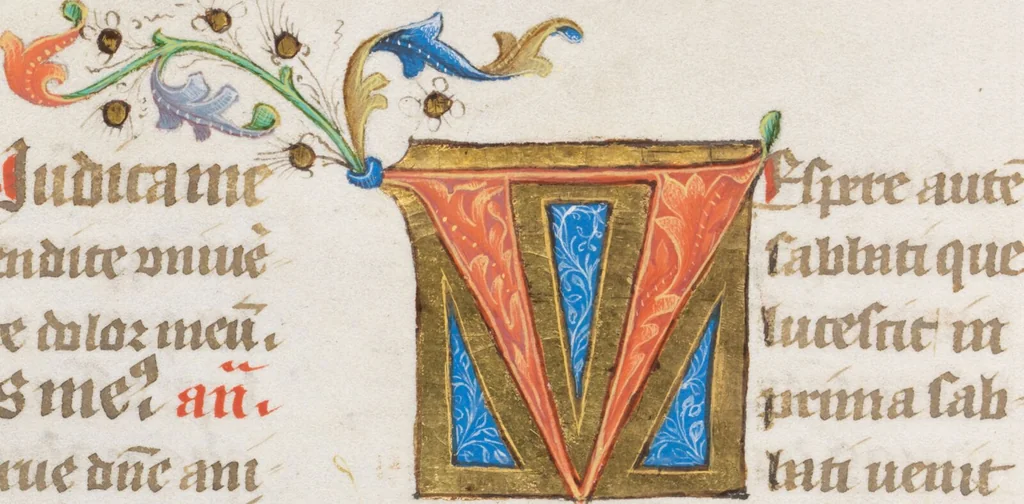 An illustration from Breviarium OFM (pars hiemalis), 1459, leaf 638