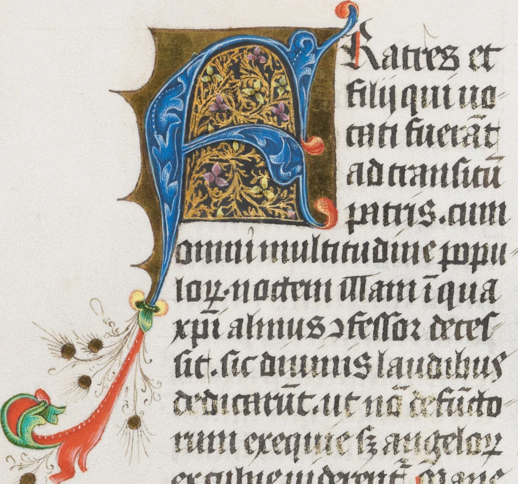 An illustration from Breviarium OFM (pars hiemalis), 1459, leaf 936