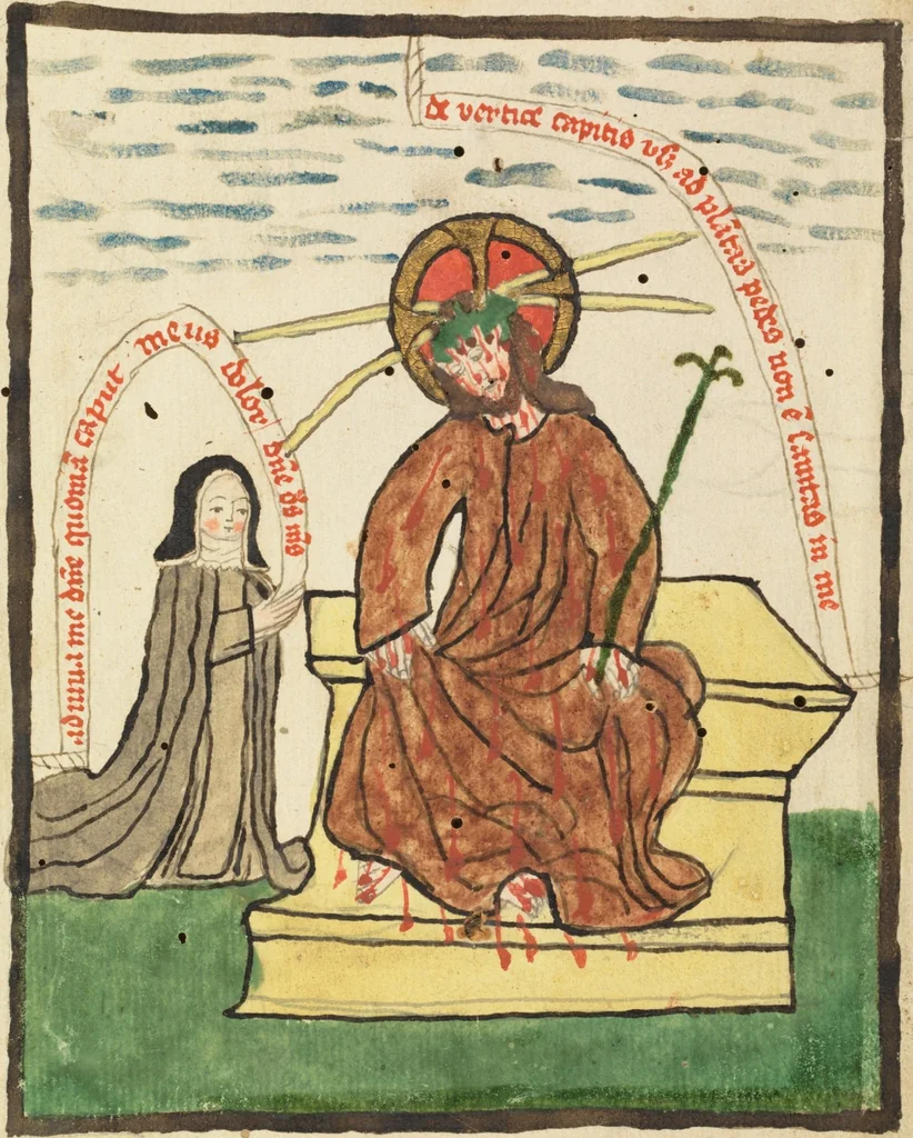 An illustration from Breviarium OFM (pars aestivalis), leaf 927