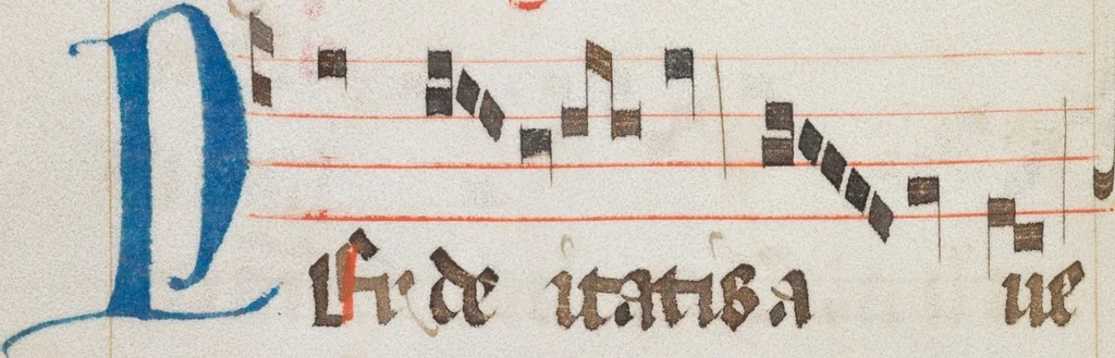 An illustration from Processional of Münsterlingen (TG), 1487, leaf 102