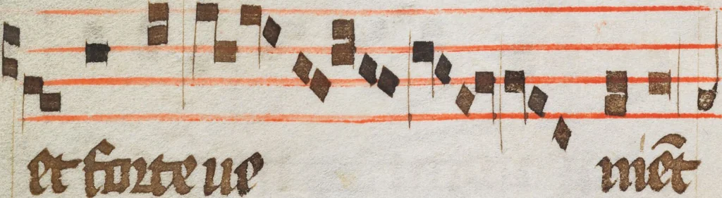 An illustration from Processional of Münsterlingen (TG), 1487, leaf 19