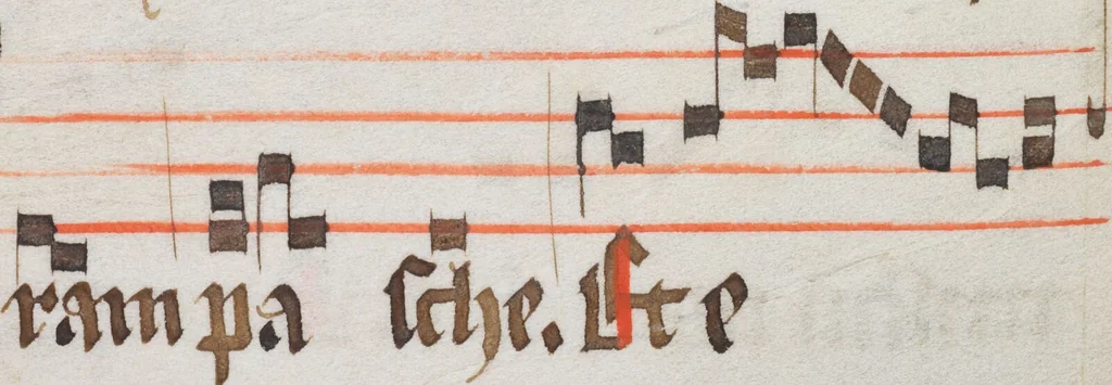 An illustration from Processional of Münsterlingen (TG), 1487, leaf 70