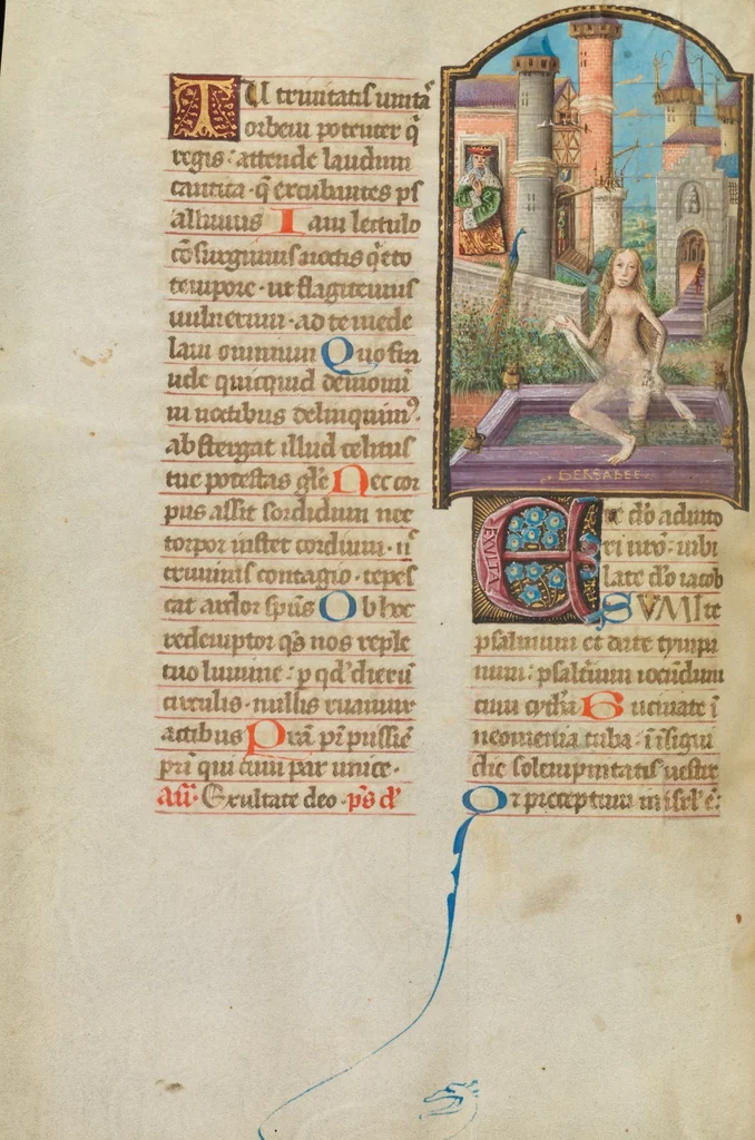 An illustration from Breviary of Jost von Silenen, <i>pars hiemalis</i>, 1493, leaf 124