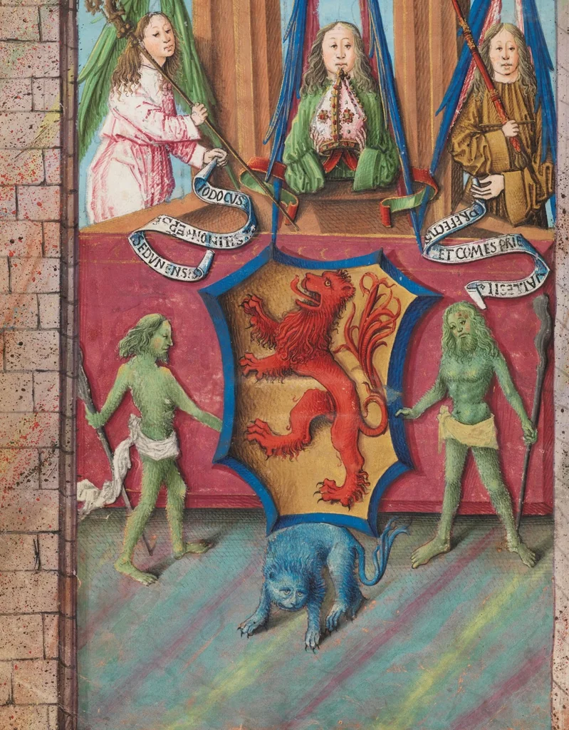 An illustration from Breviary of Jost von Silenen, <i>pars hiemalis</i>, 1493, leaf 20