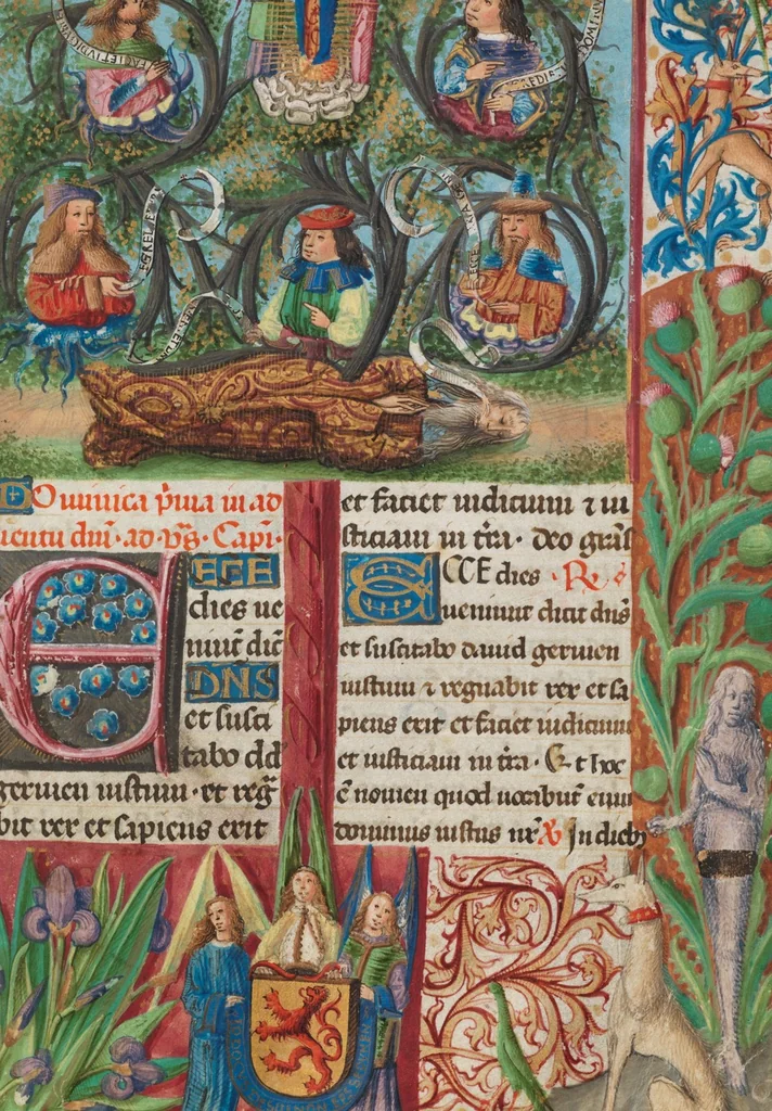 An illustration from Breviary of Jost von Silenen, <i>pars hiemalis</i>, 1493, leaf 239