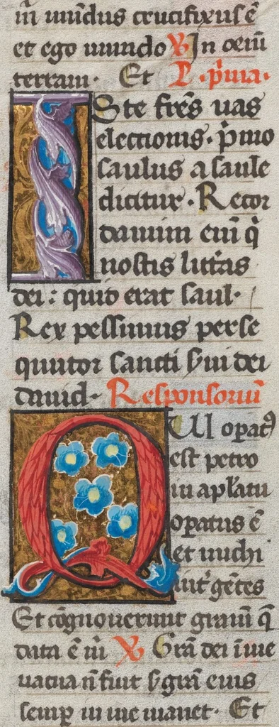 An illustration from Breviary of Jost von Silenen, <i>pars hiemalis</i>, 1493, leaf 583