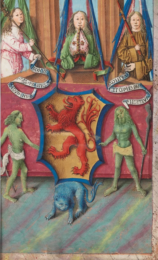 An illustration from Breviary of Jost von Silenen, <i>pars hiemalis</i>, 1493, leaf 761