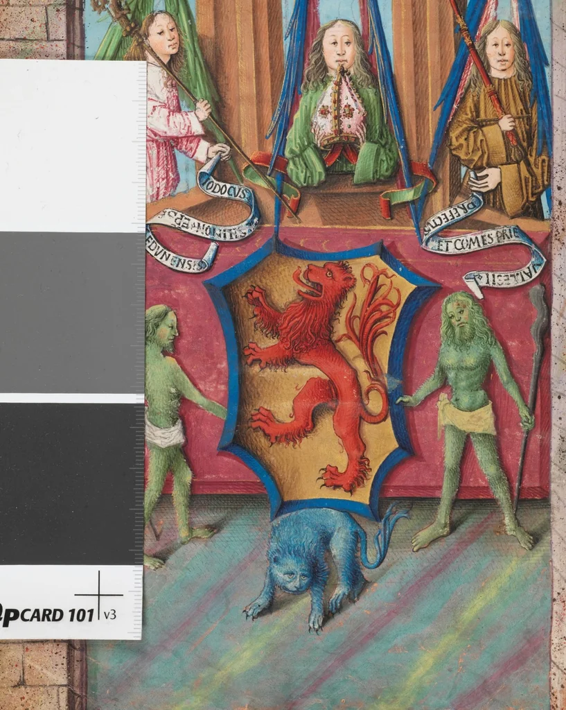 An illustration from Breviary of Jost von Silenen, <i>pars hiemalis</i>, 1493, leaf 763