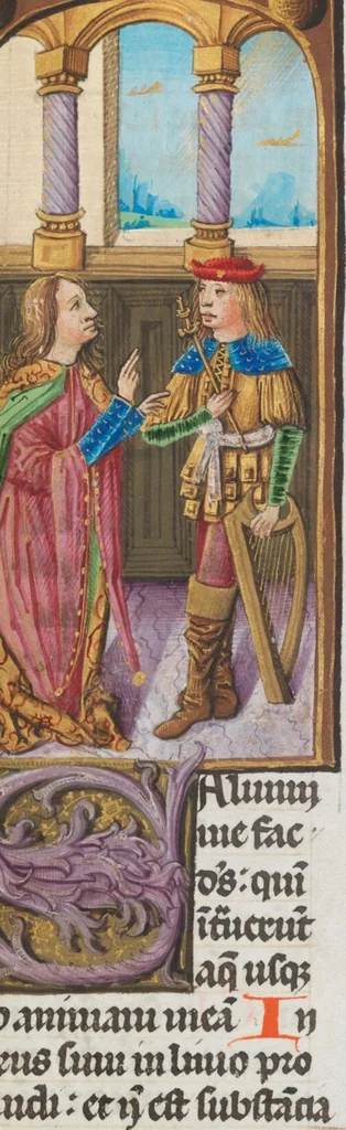 An illustration from Breviary of Jost von Silenen, <i>pars aestivalis</i>, 1493, leaf 121