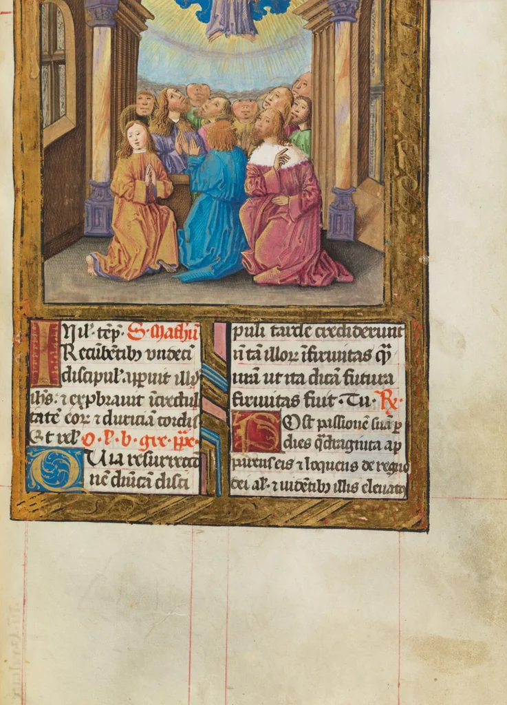 An illustration from Breviary of Jost von Silenen, <i>pars aestivalis</i>, 1493, leaf 323
