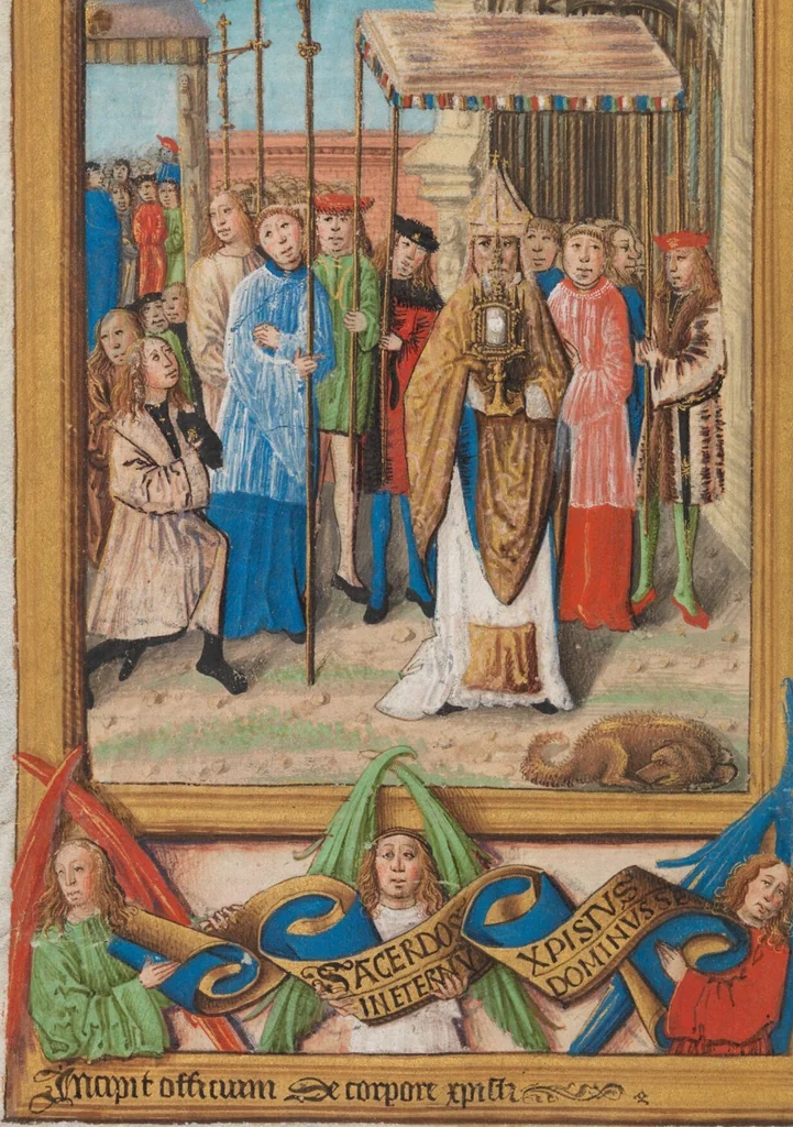 An illustration from Breviary of Jost von Silenen, <i>pars aestivalis</i>, 1493, leaf 370