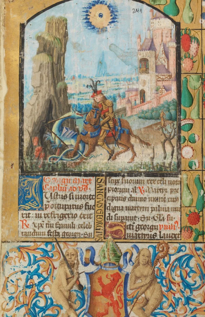 An illustration from Breviary of Jost von Silenen, <i>pars aestivalis</i>, 1493, leaf 485