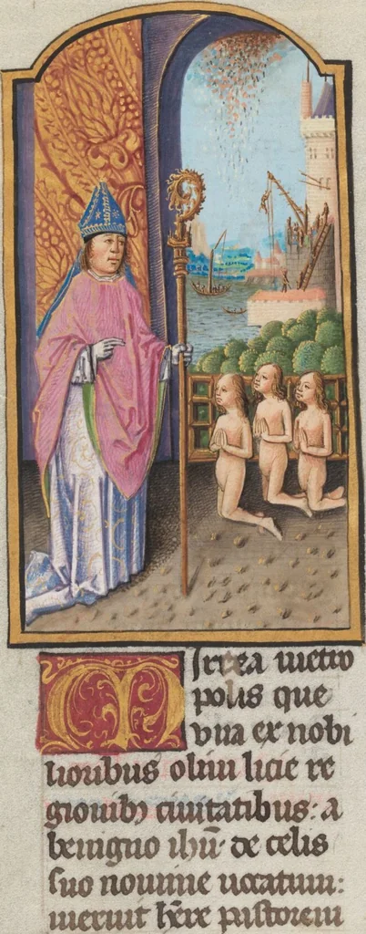 An illustration from Breviary of Jost von Silenen, <i>pars aestivalis</i>, 1493, leaf 510
