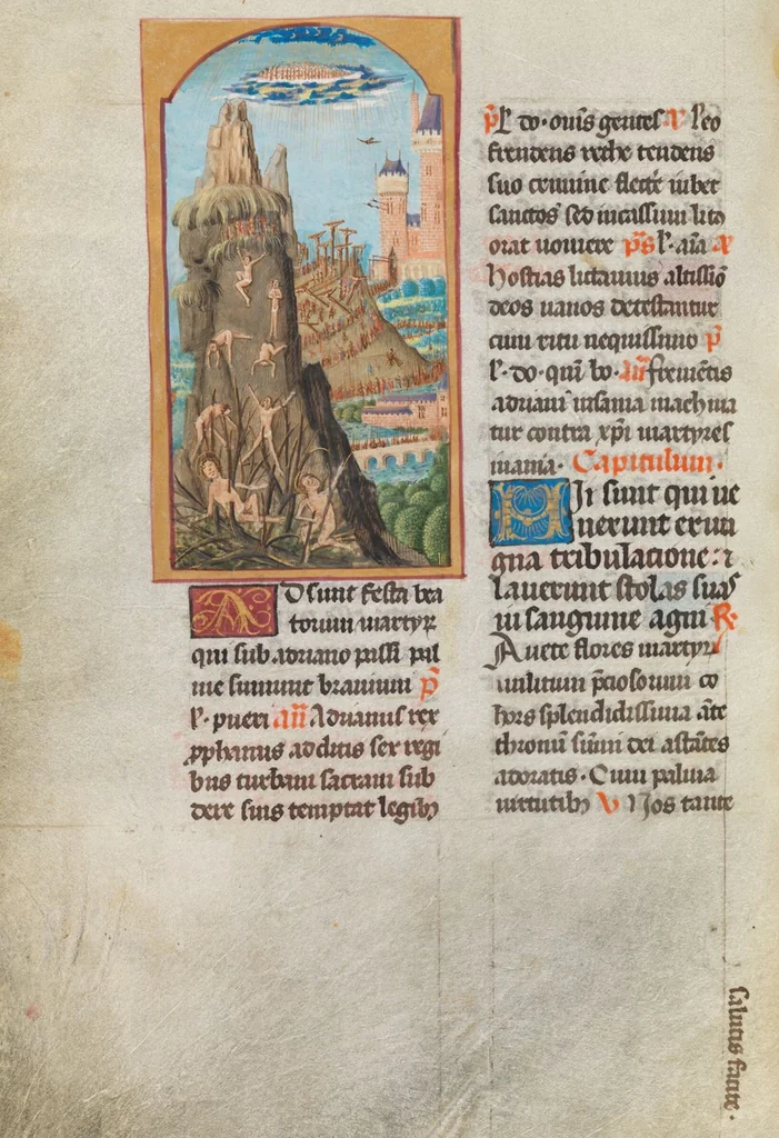 An illustration from Breviary of Jost von Silenen, <i>pars aestivalis</i>, 1493, leaf 516
