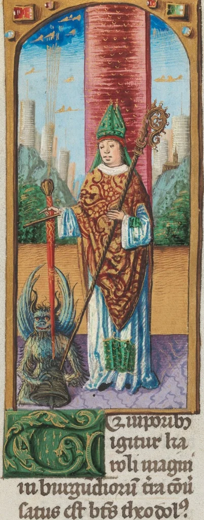 An illustration from Breviary of Jost von Silenen, <i>pars aestivalis</i>, 1493, leaf 660