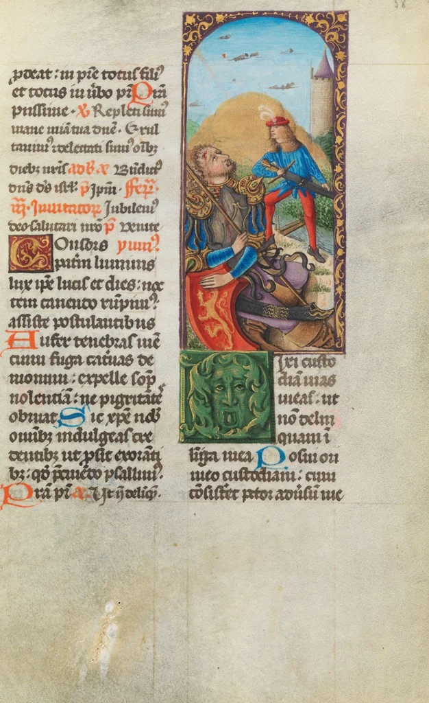 An illustration from Breviary of Jost von Silenen, <i>pars aestivalis</i>, 1493, leaf 79