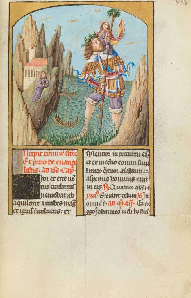 An illustration from Breviary of Jost von Silenen, <i>pars aestivalis</i>, 1493, leaf 809