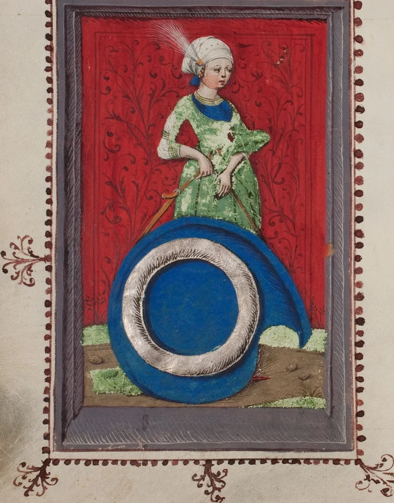 An illustration from Matriculation Register of the Rectorate of the University of Basel, Volume 1 (1460-1567), 1460, leaf 140