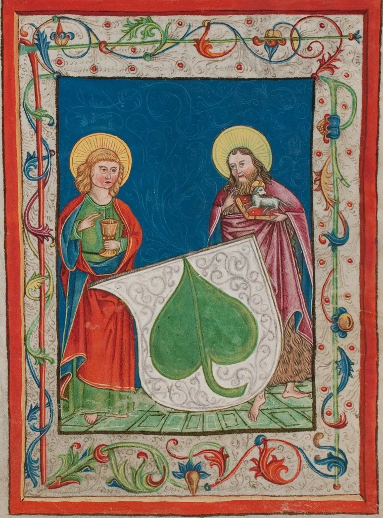 An illustration from Matriculation Register of the Rectorate of the University of Basel, Volume 1 (1460-1567), 1460, leaf 149