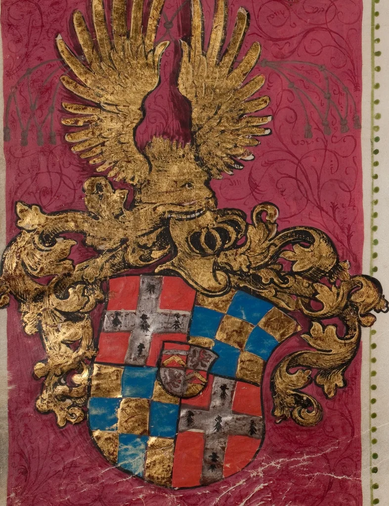 An illustration from Matriculation Register of the Rectorate of the University of Basel, Volume 1 (1460-1567), 1460, leaf 152
