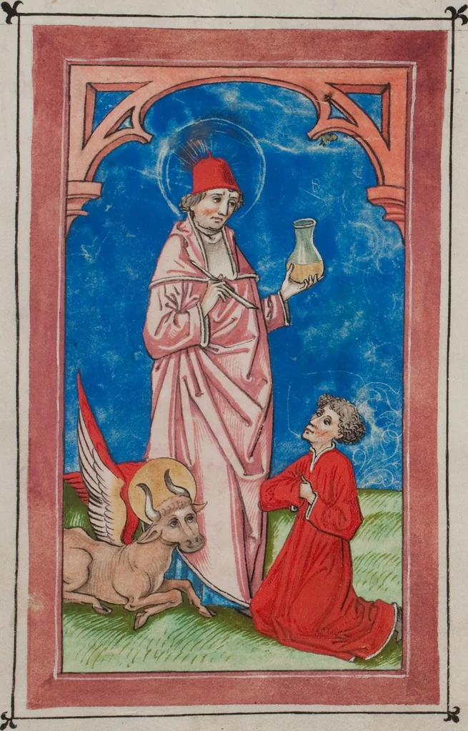 An illustration from Matriculation Register of the Rectorate of the University of Basel, Volume 1 (1460-1567), 1460, leaf 170