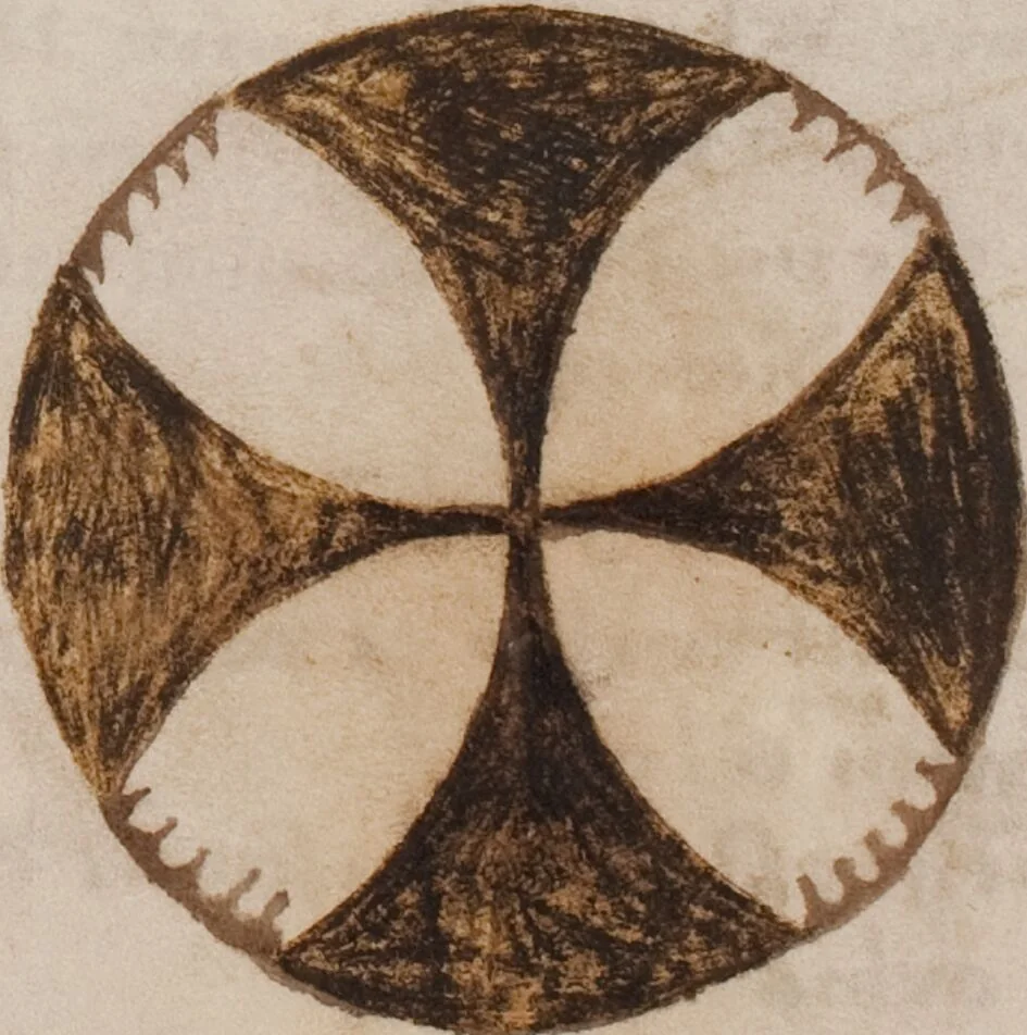 An illustration from Matriculation Register of the Rectorate of the University of Basel, Volume 1 (1460-1567), 1460, leaf 3